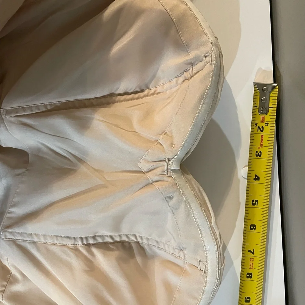 Bill Levkoff Cream Strapless Formal Dress - Picture 6 of 7